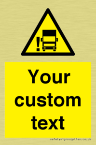 Custom warning blindspot